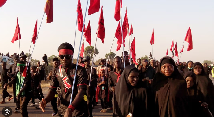 Nigeria : des chiites pro-iraniens manifestent après la mort du guide suprême Nigeria : des chiites pro-iraniens manifestent après la mort du guide suprême