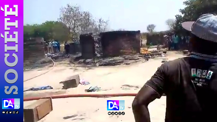 Saré Bidji (Kolda) : Un violent incendie ravage une concession à Mboguel Dikory...