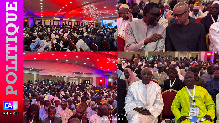 Coalition Diomaye Président : Les premières images avant le début des travaux Coalition Diomaye Président : Les premières images avant le début des travaux