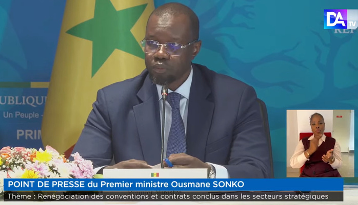 Hydrocarbures : Ousmane Sonko met en examen les « contrats hérités » et promet des comptes devant le Parlement Hydrocarbures : Ousmane Sonko met en examen les « contrats hérités » et promet des comptes devant le Parlement