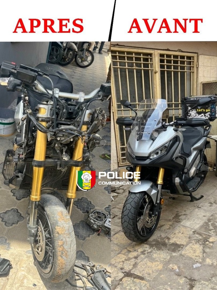 Grand-Yoff : un individu arrêté pour vol en réunion d’un motocycle et recel