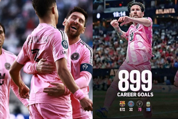 Football : Lionel Messi atteint la barre des 900 buts en carrière avec Inter Miami en seulement 1142 matches Football : Lionel Messi atteint la barre des 900 buts en carrière avec Inter Miami en seulement 1142 matches