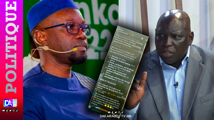 Affaire des 650 millions de dollars : Madiambal Diagne révèle un méga-contrat de 7,75 milliards de dollars et exhibe les discussions du PM avec Khaldoon Al Mubarak Affaire des 650 millions de dollars : Madiambal Diagne révèle un méga-contrat de 7,75 milliards de dollars et exhibe les discussions du PM avec Khaldoon Al Mubarak