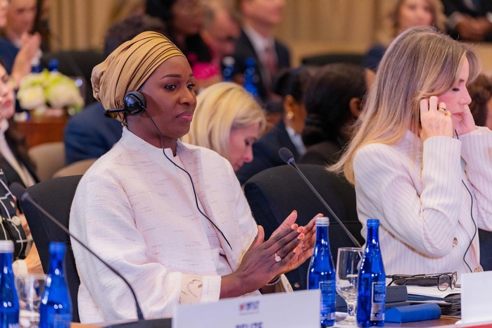 Sommet inaugural « Fostering the future together » : L'appel de la 1ere dame,Marie Khone Faye pour la protection des enfants