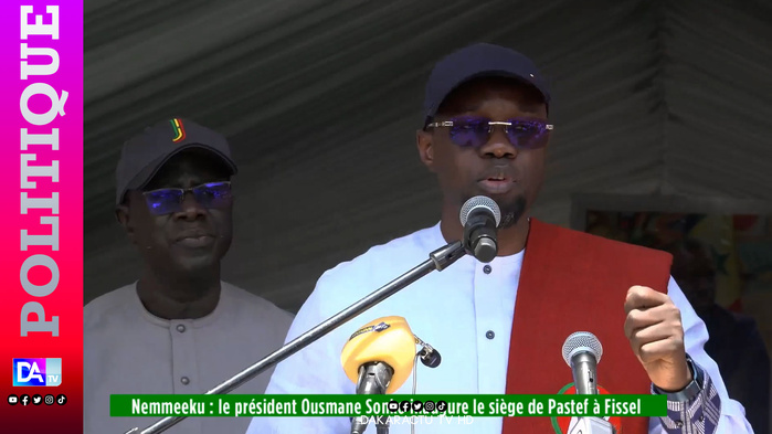 Tournée politique : Ousmane Sonko annonce un grand meeting de Pastef à Paris le 19 avril 2026 Tournée politique : Ousmane Sonko annonce un grand meeting de Pastef à Paris le 19 avril 2026
