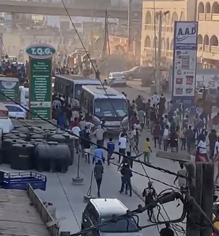 Violences après AS Pikine - GFC : le rond-point 26 pris d’assaut, la zone de Diamalaye sous le choc