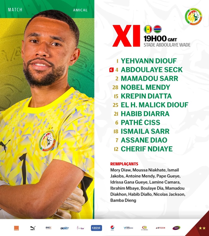 Sénégal – Gambie :Pape Thiaw sort un Onze ambitieux pour dompter la Gambie