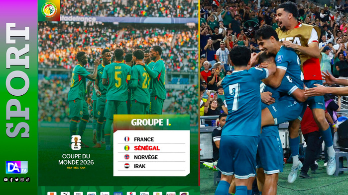 Mondial-2026 : l'Irak dernier qualifié, complète le groupe I de l'équipe de France et du Sénégal