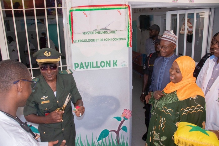 Santé : Trois services du Centre hospitalier Albert Royer de Fann ont fait peau neuve