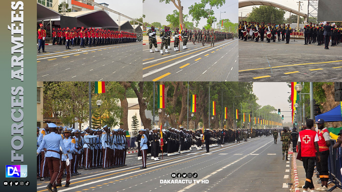 Thiès: les images de la répétition générale du défilé du 04 avril 2026