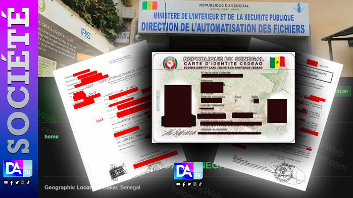 Piratage de la DAF : Quand l’obtention des pièces d’identité vire au calvaire pour les Sénégalais Piratage de la DAF : Quand l’obtention des pièces d’identité vire au calvaire pour les Sénégalais