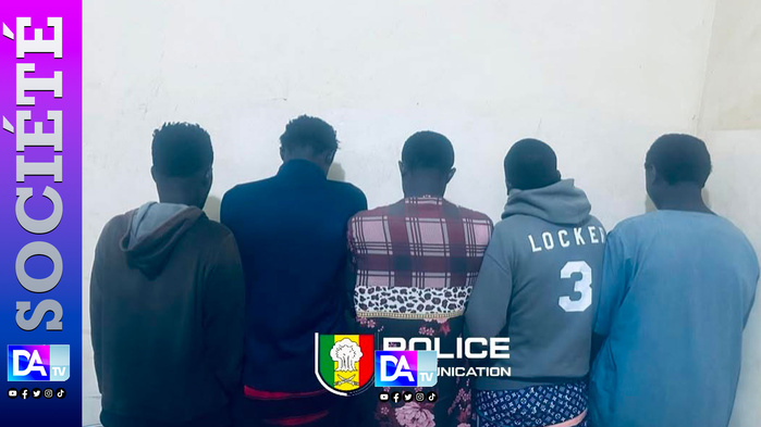 Actes contre-nature et mise en danger de la vie d’autrui: 5 individus interpellés à Yeumbeul Sud