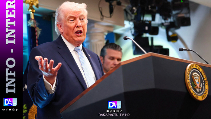 Trump dit suspendre les bombardements contre l'Iran si Téhéran rouvre le détroit d'Ormuz Trump dit suspendre les bombardements contre l'Iran si Téhéran rouvre le détroit d'Ormuz