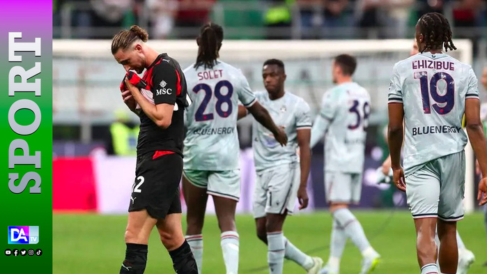 Italie : l'AC Milan sombre à domicile et dit adieu au titre Italie : l'AC Milan sombre à domicile et dit adieu au titre