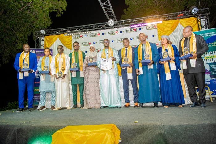 Thiès: Cheikh Tidiane Dieng parraine le Gala des Légendes du Sport et s'adjuge le  titre de Meilleur Jeune Entrepreneur de Thiès.
