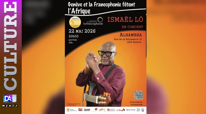 Genève : Ismaël Lô en concert à l’Alhambra pour célébrer l’Afrique et la Francophonie