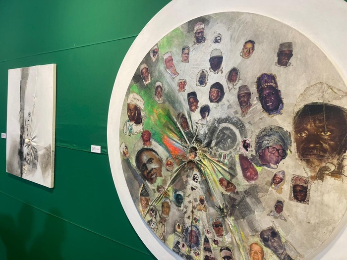 Culture / Exposition « Le Nœud de la cohésion » : un hommage vibrant à Moussa Diop Sambalaye Culture / Exposition « Le Nœud de la cohésion » : un hommage vibrant à Moussa Diop Sambalaye