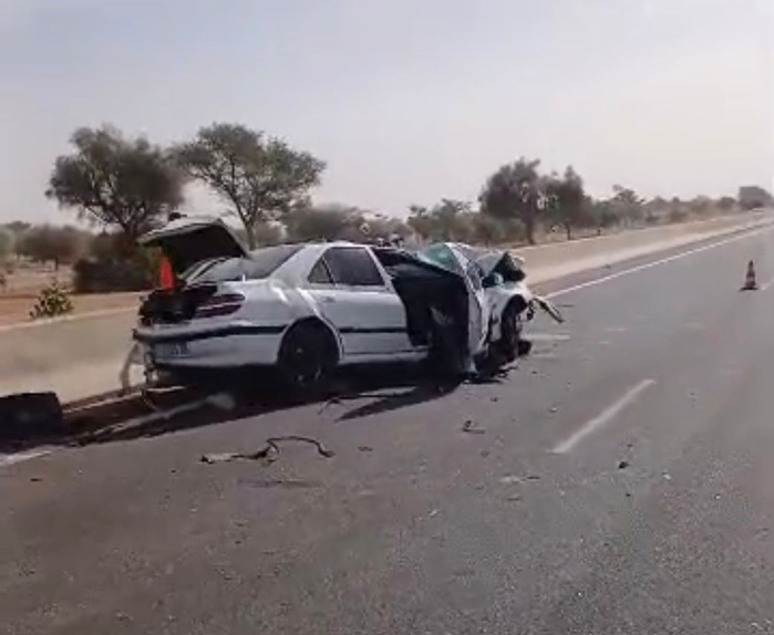 Drame sur l’autoroute Ila Touba : Un policier perd la vie, son véhicule totalement détruit