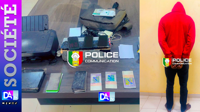 Trafic de fausse monnaie et avortement clandestin : double chute d’un faussaire à Yeumbeul … le suspect piégé avec un laboratoire clandestin Trafic de fausse monnaie et avortement clandestin : double chute d’un faussaire à Yeumbeul … le suspect piégé avec un laboratoire clandestin