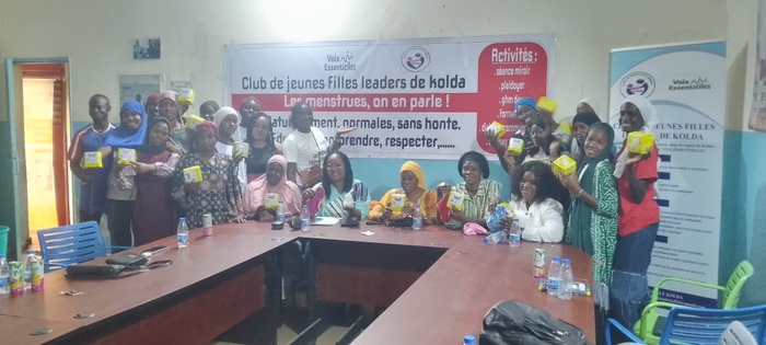KOLDA : Les jeunes filles leaders à l’école de l’hygiène menstruelle sans tabou… KOLDA : Les jeunes filles leaders à l’école de l’hygiène menstruelle sans tabou… 