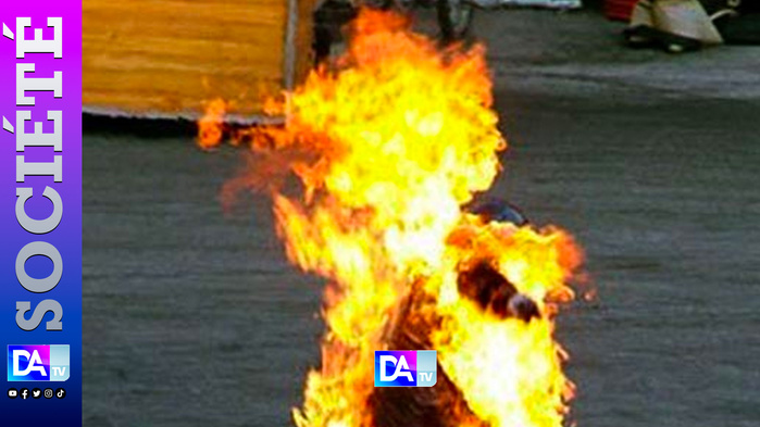 Louga / Tentative d’immolation en plein jour : il s’asperge d’essence et s’enflamme en pleine station-service… drame évité de justesse