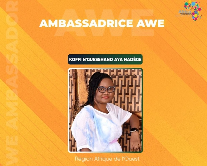Promotion de l’expertise féminine : La journaliste Nadège Koffi, nominée Ambassadrice d'Africa Women Experts pour  Afrique de l'Ouest
