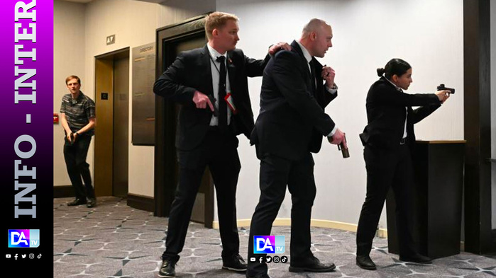 Trump évacué après des tirs au dîner des correspondants de la Maison Blanche Trump évacué après des tirs au dîner des correspondants de la Maison Blanche