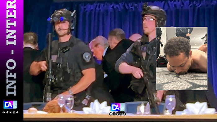 Tirs au gala de la presse : Trump parle d'un "assassin en puissance" qui voulait tuer Tirs au gala de la presse : Trump parle d'un "assassin en puissance" qui voulait tuer