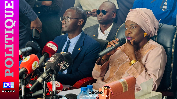 La coalition « Diomaye Président » par la voix de sa superviseur générale Aminata Touré présente quatre avant-projets de réformes institutionnelles et électorales La coalition « Diomaye Président » par la voix de sa superviseur générale Aminata Touré présente quatre avant-projets de réformes institutionnelles et électorales