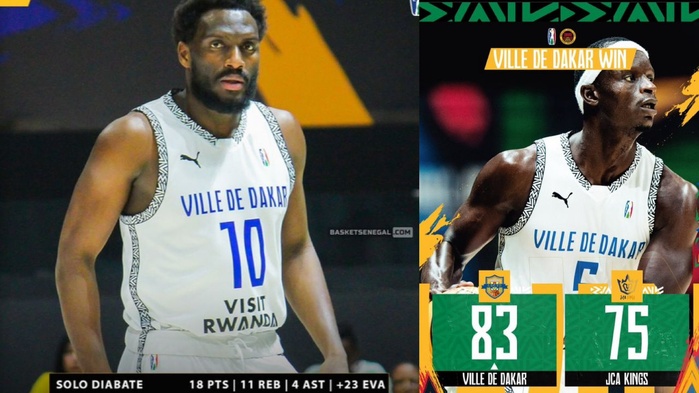 BAL 2026 : l’ASC Ville de Dakar enchaîne la  deuxième victoire contre JCA Kings de Côte d’Ivoire (83-75) et se relance dans la course au Final 8
