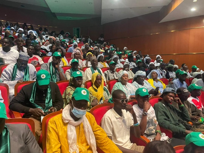 [ Images] Congrès Constitutif:  Mobilisation des militants de "Taxawu Senegaal" au Grand Théâtre autour de Khalifa Ababacar Sall