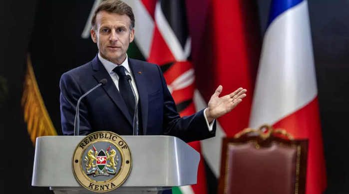 Au Kenya, Emmanuel Macron affirme que l'ère du «pré carré» français en Afrique est «terminée» Au Kenya, Emmanuel Macron affirme que l'ère du «pré carré» français en Afrique est «terminée»