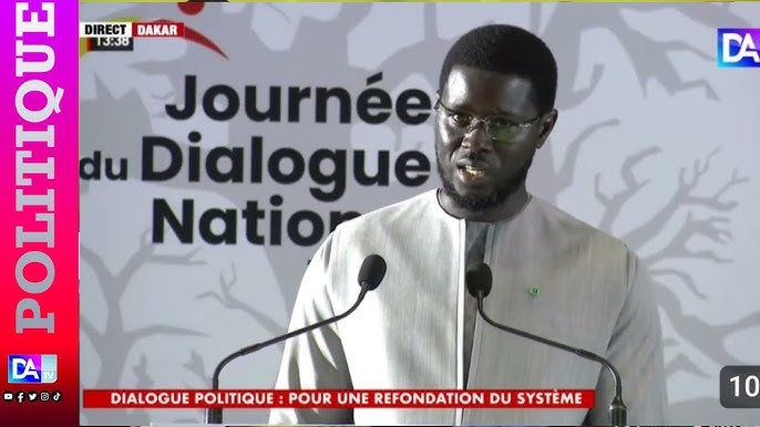 Journée du Dialogue national : Le PR Bassirou Diomaye Faye change de format