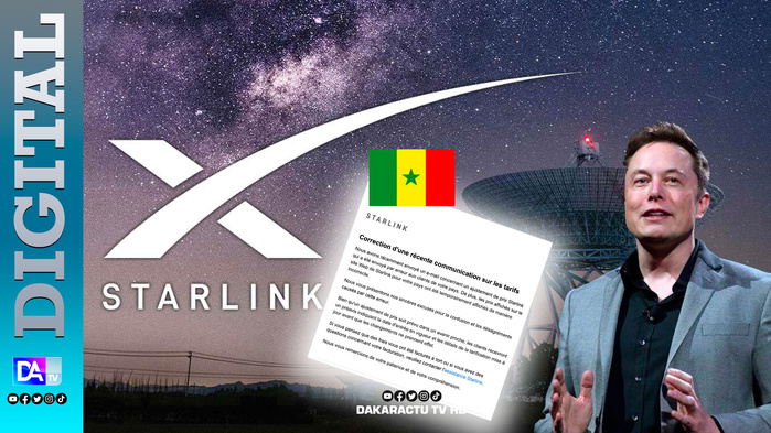 Tarifs Starlink au Sénégal : L'opérateur présente ses excuses et suspend la hausse de 13 000 FCFA