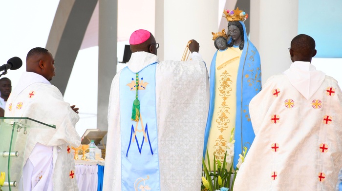 138e édition du pèlerinage de Popenguine : « Sois sans crainte Marie, car tu as trouvé grâce auprès de Dieu », un thème plus actuel que jamais (Mgr Jean-Baptiste Valter Manga)