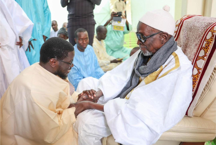 Rappel à Dieu de Serigne Cheikh Saliou / La réaction du Chef de l’Etat Bassirou Diomaye Faye Rappel à Dieu de Serigne Cheikh Saliou / La réaction du Chef de l’Etat Bassirou Diomaye Faye