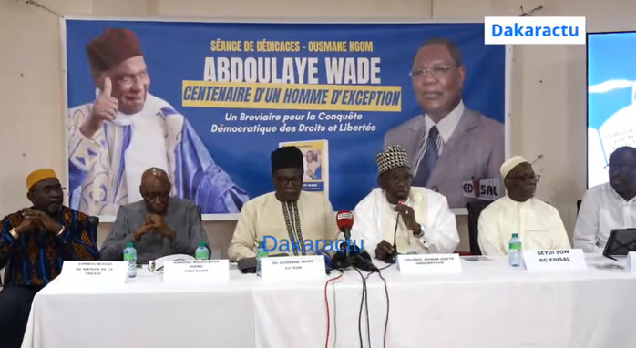 Maison de la presse Babacar Touré : Wade, Ousmane Ngom et le foncier du SYNPICS Maison de la presse Babacar Touré : Wade, Ousmane Ngom et le foncier du SYNPICS