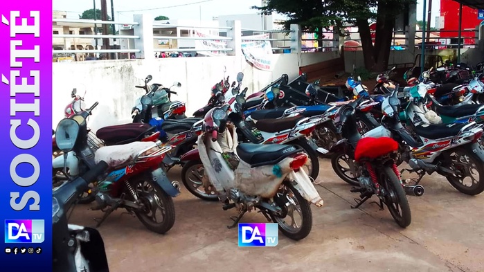 Kaolack- Vol de Moto Jakarta et recel: 7 individus interpellés par la Police Kaolack- Vol de Moto Jakarta et recel: 7 individus interpellés par la Police