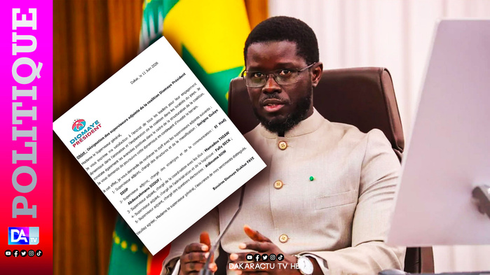 Coalition Diomaye Président : Bassirou Diomaye Fay