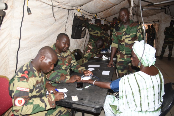 Mbane : l’hôpital militaire de campagne démarre ses activités après la visite des autorités Mbane : l’hôpital militaire de campagne démarre ses activités après la visite des autorités