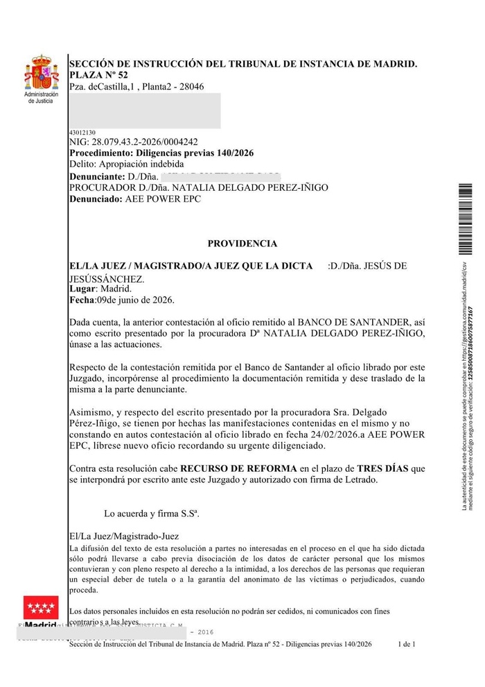 Affaire ASER: Thierno Alassane Sall annonce avoir reçu des documents inédits de la justice espagnole Affaire ASER: Thierno Alassane Sall annonce avoir reçu des documents inédits de la justice espagnole