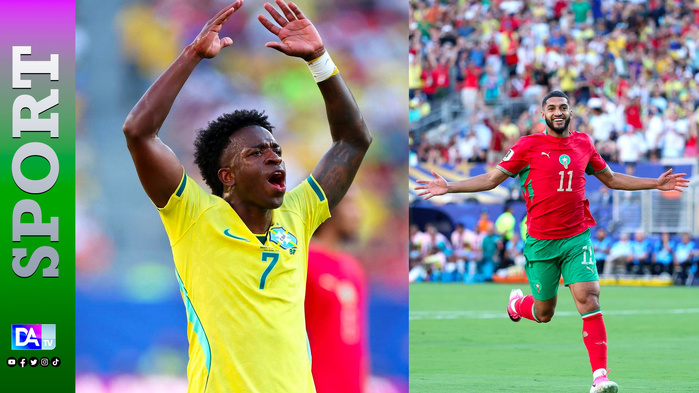 Mondial 2026 / Maroc vs Brésil : Saibari marque, Vinicius répond, 1 - 1 à la pause