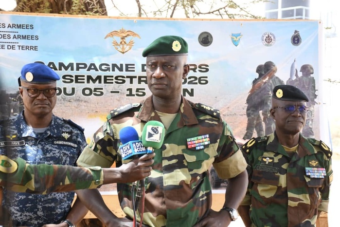 Centre de Dodji : les Armées clôturent leur campagne semestrielle de tirs sous la présidence du CEMGA, Oumar Wade