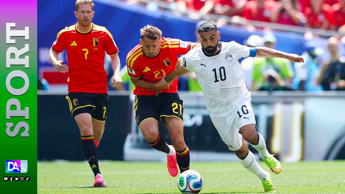 Coupe du monde 2026 – Groupe G : L’Égypte et la Belgique se quittent sur un nul (1-1) Coupe du monde 2026 – Groupe G : L’Égypte et la Belgique se quittent sur un nul (1-1)