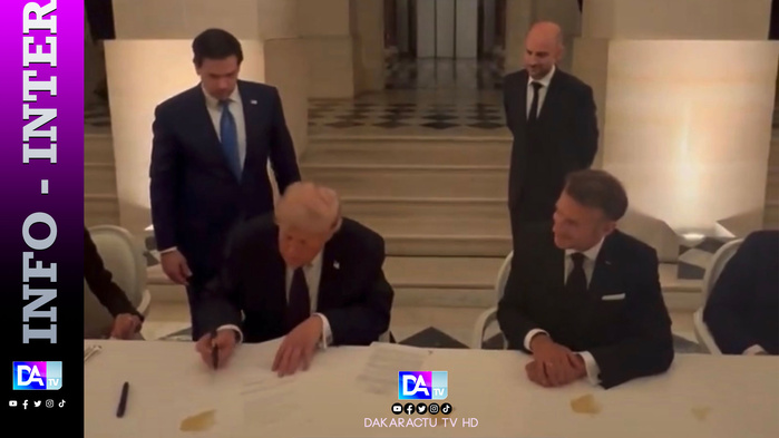 Moyen Orient : Donald Trump signe l’accord avec l’Iran depuis le château de Versailles Moyen Orient : Donald Trump signe l’accord avec l’Iran depuis le château de Versailles