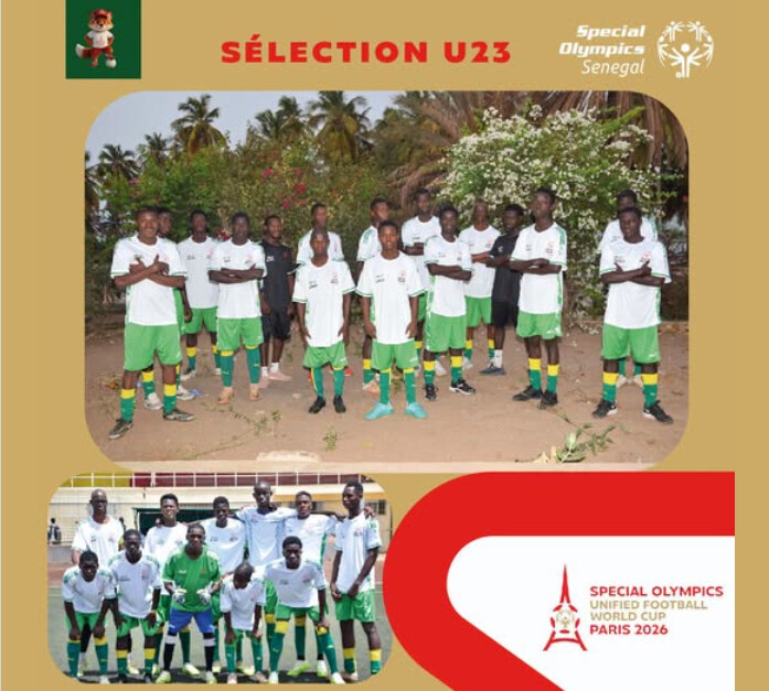Coupe du monde de football unifié Special Olympics Paris 2026 : Le Sénégal sera représenté par 32 joueurs du 5 au 11 juillet