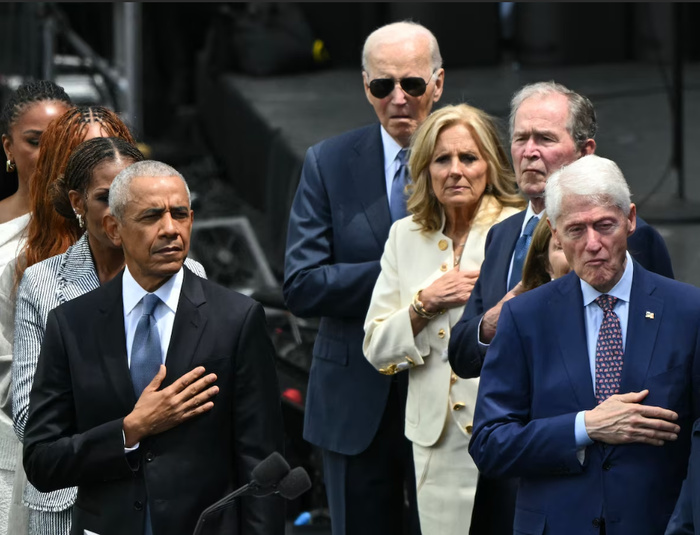 Obama inaugure son musée entouré de trois anciens présidents et de nombreuses personnalités
