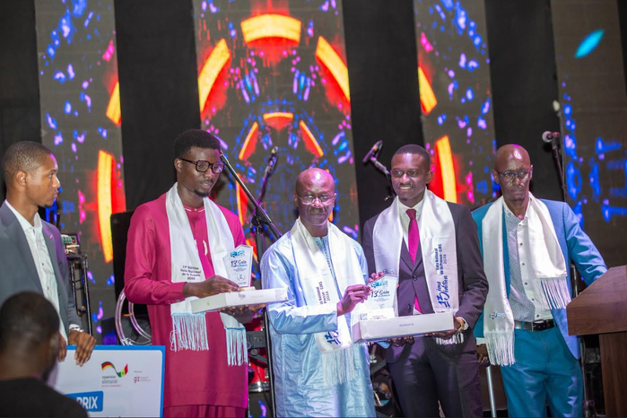 13e édition du Gala de la Convention des Jeunes Reporters du Sénégal : les meilleurs journalistes de l'année récompensés