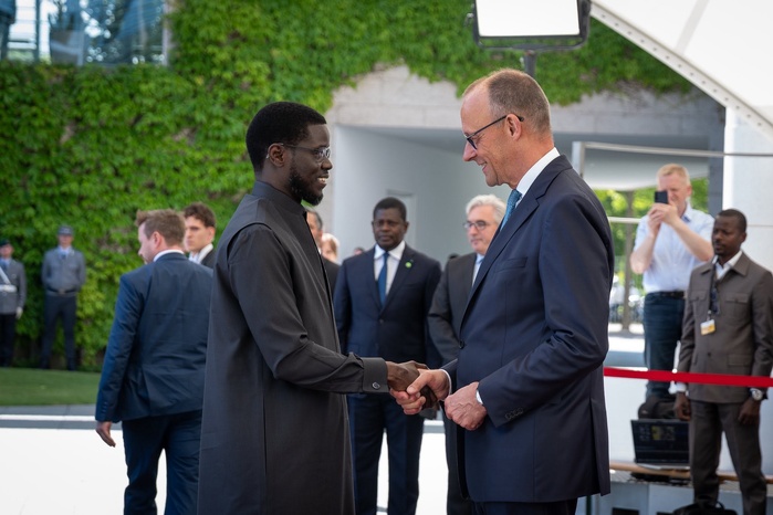Visite de travail en Allemagne : Le PR Diomaye Faye et le chancelier Allemand Friedrich Merz scellent des accords et consolident le partenariat germano-sénégalais Visite de travail en Allemagne : Le PR Diomaye Faye et le chancelier Allemand Friedrich Merz scellent des accords et consolident le partenariat germano-sénégalais