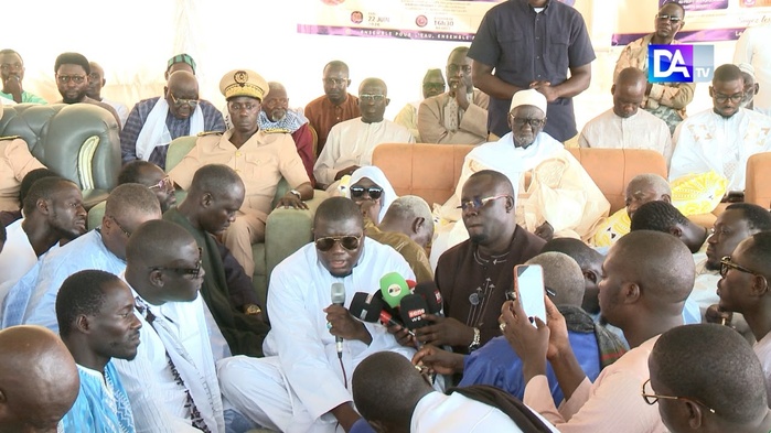 DAROU MOUHTY- La cité de Mame Thierno va étrenner son sixième forage dont la pose de la première pierre a été présidée par le khalife